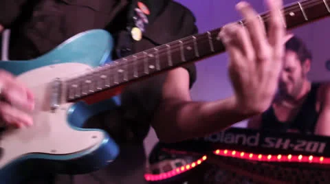 Rock guitar 003 Video stock 25852480