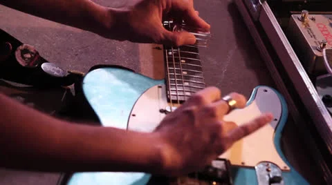 Rock guitar 005 Video stock 25852515