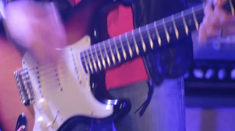Rock guitar 01 Video stock 32221642