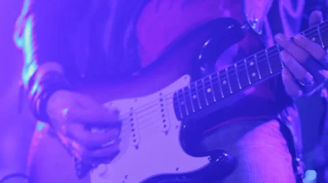 Rock guitar 02 Stock Footage 32221952