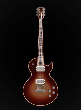 Rock guitar. Vector EPS Иллюстрация