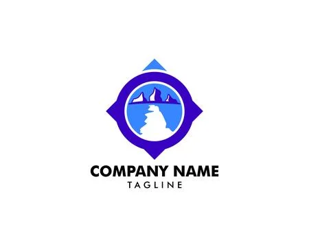 Rock hill logo vector illustration Stock Illustration