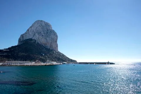 Rock of Ifach Stock Photos