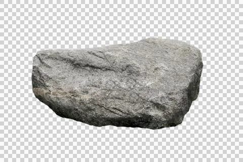 Rock isolated transparency background.. Stock-Fotos