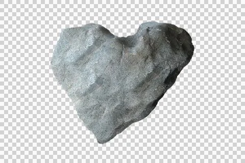 Rock isolated transparency background. 스톡 사진