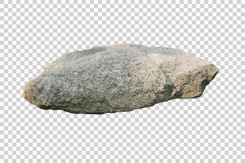 Rock isolated transparency background. 스톡 사진