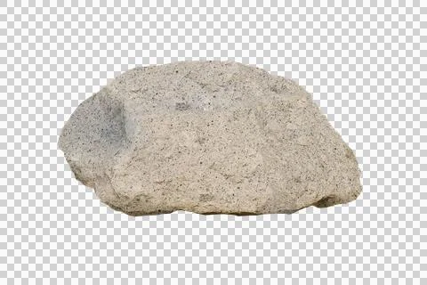 Rock isolated transparency background. Stock-Fotos