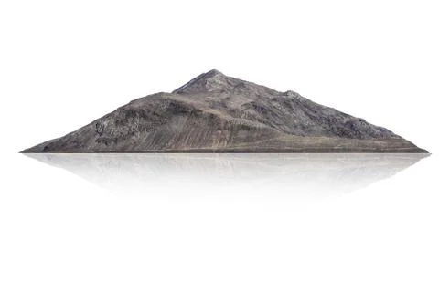 Rock isolated on white background Stock-Fotos