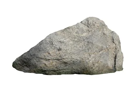 . rock isolated on white background.. Stock Photos