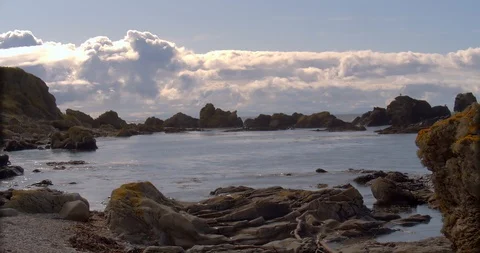 Rock laguna Stock Footage 117289733