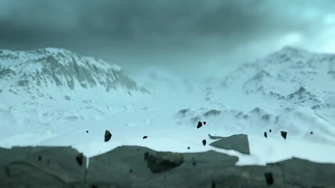 Rock levitation Stock Footage 121753065