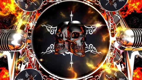 Rock Metal Background 3 Stock Footage 320439597
