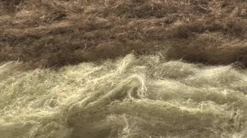 Rock Mineral Wool (Macro) Video stock 121878135