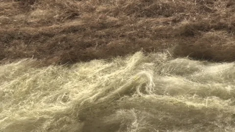 Rock Mineral Wool (Macro) Video stock 121897044
