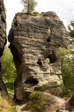 Rock monument Foto stock