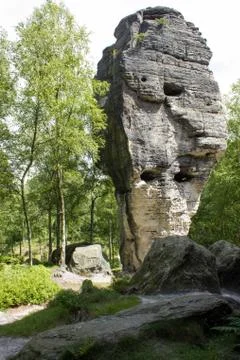 Rock monument Stock Photos