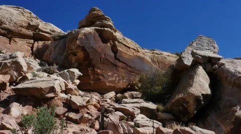 Rock mountain Stock Footage 48703443