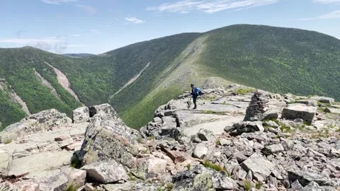 Rock Mountain Top View Stock Footage 250977986