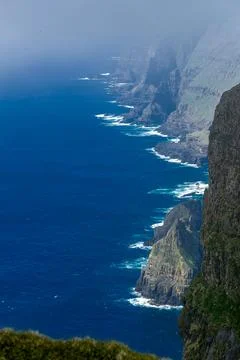 Rock mountains bird view Stock Photos