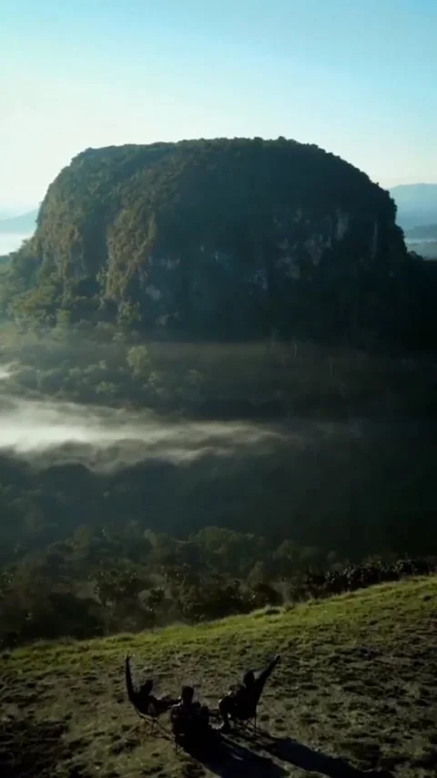 Rock Mountains view Video stock 203880320