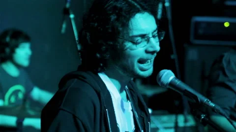 Rock musicians Stock Footage 47842677