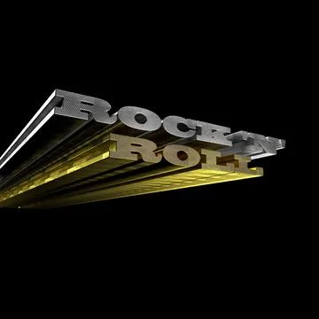 Rock n Roll Stock Illustration