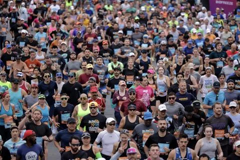 Rock 'n' Roll San Diego Marathon Stock Photos