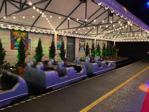 Rock n Roller Coaster theme park ride entrance at Disney World Hollywood Stud Stock Photos
