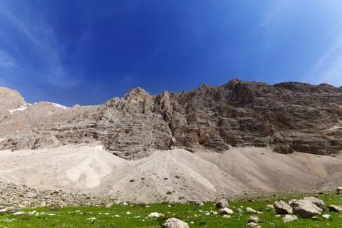 Rock in nice day Stock Photos