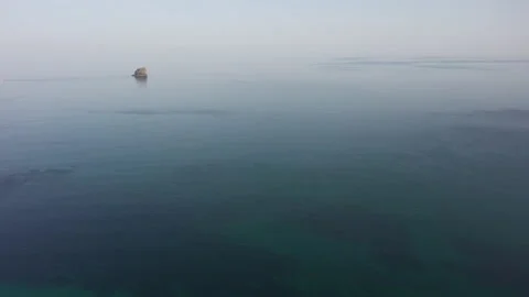 Rock in the ocean 動画素材 168417981