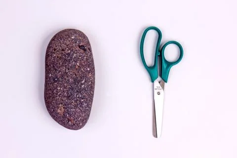 Rock paper scissors Stock Photos