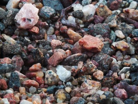 Rock pebbles background Stock Photos