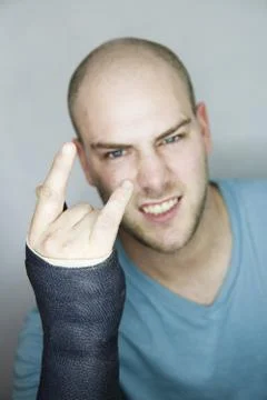 Rock-on ! Foto stock