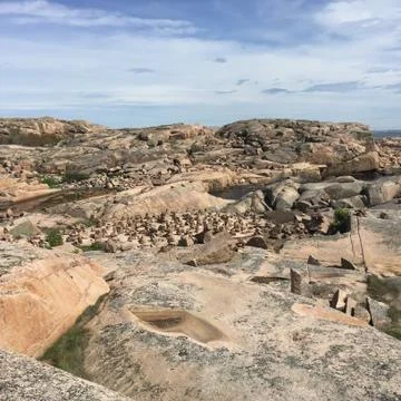 The rock 写真素材