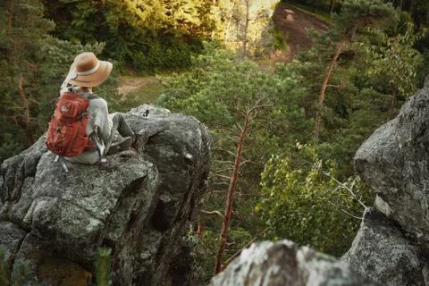 On the rock Stock Photos