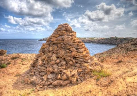 Rock pile Stock Photos