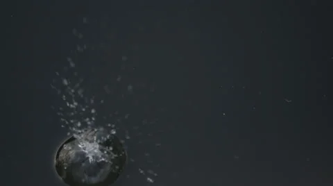 Rock in a Pond Video stock 49816621