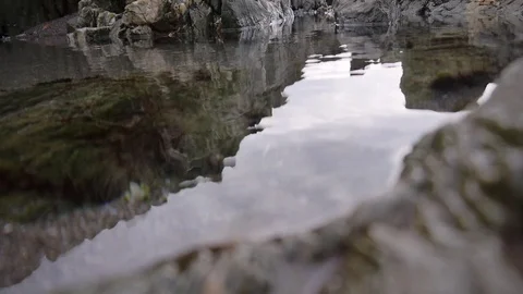 Rock pool Stock Footage 80808474