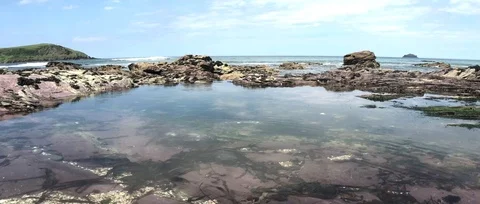 Rock Pool 库存影片 91373219