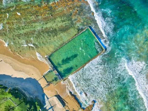 Rock pool Stock Photos