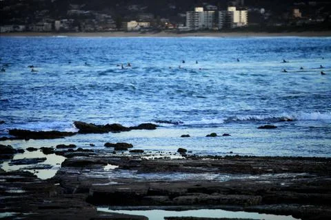 Rock pools Stock Photos