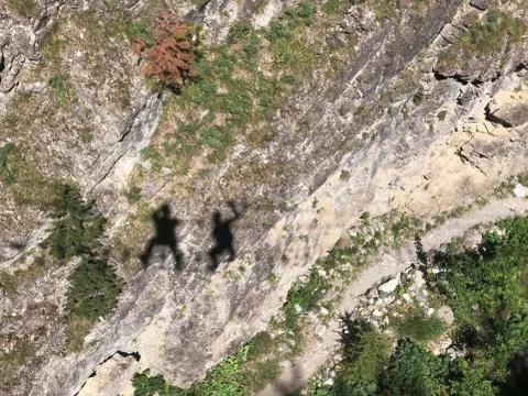 A rock is ready for climbing on it Stock Photos