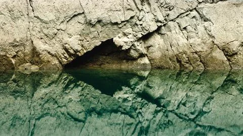 Rock Reflections Stock Photos