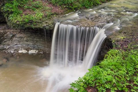 Rock Rest Falls Stock Photos
