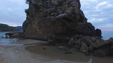 Rock revieling Stock Footage 82581463