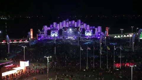 Rock in Rio arena view Stock-Footage 72077945