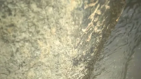 The rock In the river Stock Footage 169455279