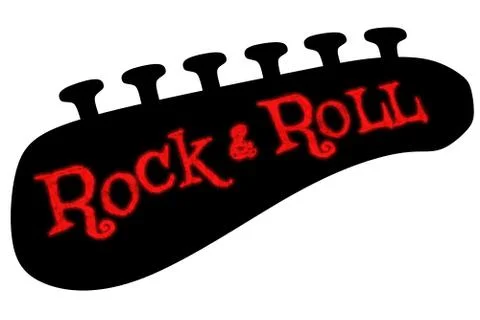 Rock &amp; Roll Stock Illustration