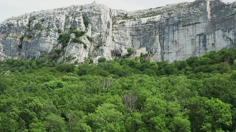 Rock of Sainte Baume. Stock Footage 136824220