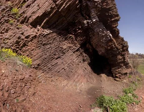 Rock schist Stock Photos